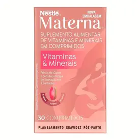 Suplemento para Gestante Materna 30 Comprimidos