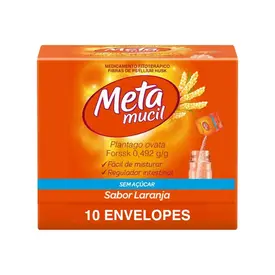 Metamucil Laranja 10 Sachês de 5,85g cada