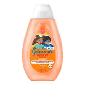 Shampoo Infantil Johnson's Kids Cachos Dos Sonhos 400ml