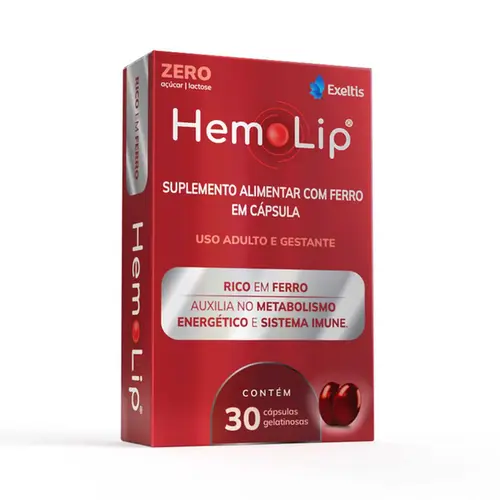 HemoLip 30 Cápsulas - Exeltis