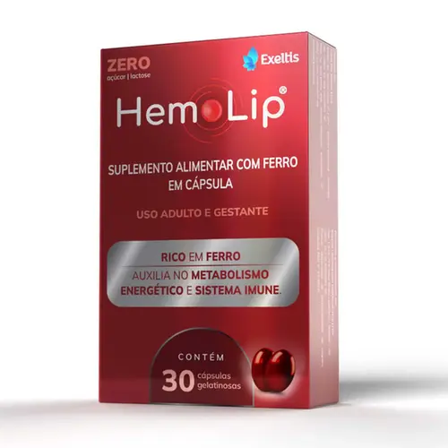 HemoLip 30 Cápsulas - Exeltis
