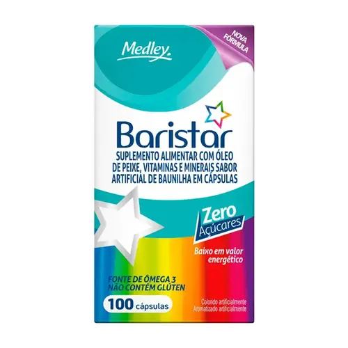 Polivitamínico Pós-Bariátrica Baristar 100 Cápsulas