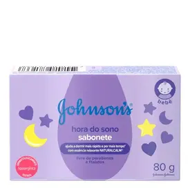 Sabonete em Barra Infantil Johnson's Baby Hora Do Sono 80g