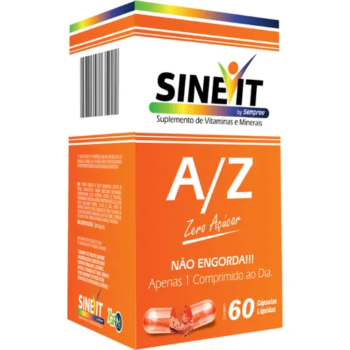 Polivitamínico A/Z Sinevit 60 Cápsulas