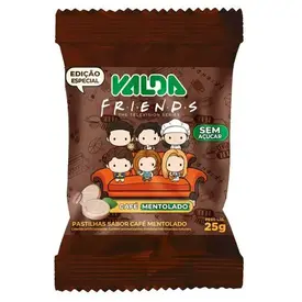 Pastilha Valda Friends - Sabor Café - Sem Açúcar 25g