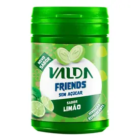Pastilha Valda Friends Limão Sem Açúcar Pote 50g
