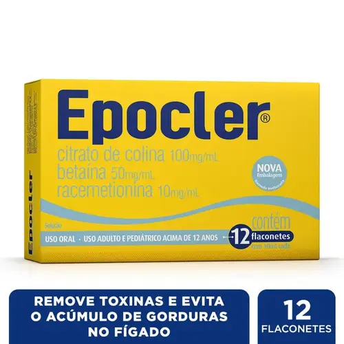 Epocler - Sabor Abacaxi - 12 Flaconetes de 10ml