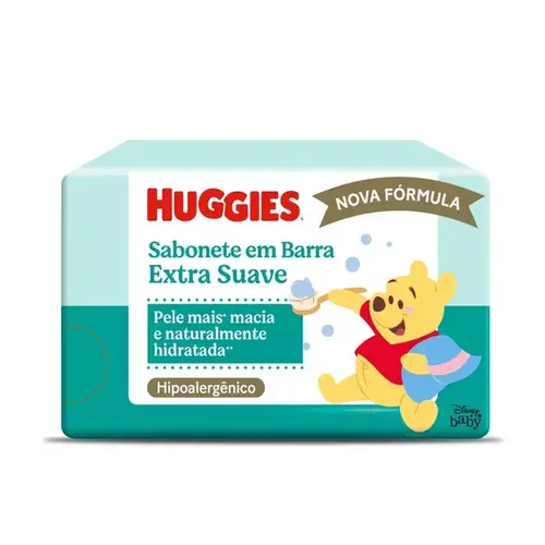 Sabonete em Barra Infantil Huggies Extra Suave 75g
