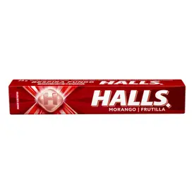 Bala Halls Morango 28g