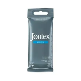 Preservativo Jontex Sensitive Mais Fino 6 Unidades