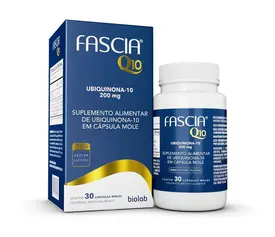 Suplemento Alimentar Fascia Q10 200mg 30 Comprimidos - Biolab