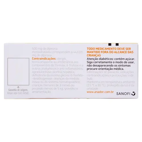 Anador 500mg 24 Comprimidos
