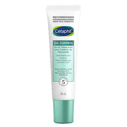 Loção de Limpeza Facial Cetaphil Sérum Oil Control Tripla Ação 30ml