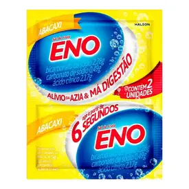 Sal de Frutas Eno - Sabor Abacaxi - 2 Envelopes de 5g Cada