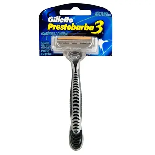 Aparelho de Barbear Gillette Prestobarba 3 Champions 1 Unidade