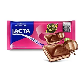 Chocolate Lacta Barra Recheada Sonho de Valsa 98g