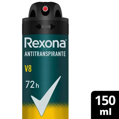 Desodorante Rexona Men V8 Aerosol Masculino 150ml