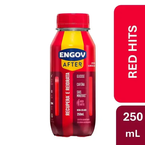 Engov After - Sabor Red Hits - 250ml