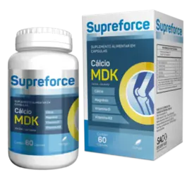Supreforce Cálcio MDK 60 Cápsulas