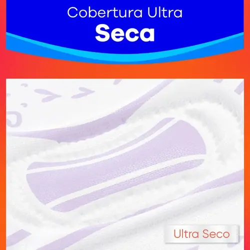 Absorvente Always Dia Seca com Abas 8 Unidades