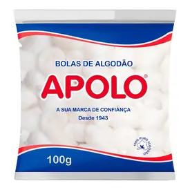 Algodão em Bola Apolo 100g
