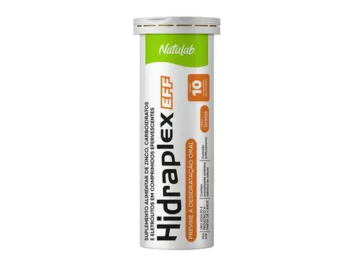 Hidraplex Laranja EFF 10 Comprimidos Efervescentes