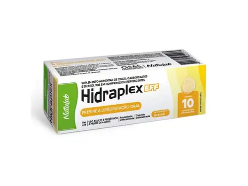 Hidraplex Abacaxi EFF 10 Comprimidos Efervescentes