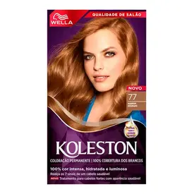 Tintura de Cabelo Koleston 77 Marron Dourado 1 Unidade