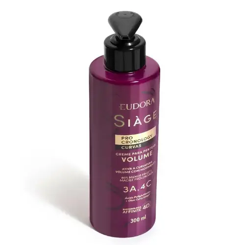 Creme para Pentear Siàge Pro Cronology Curvas 300ml
