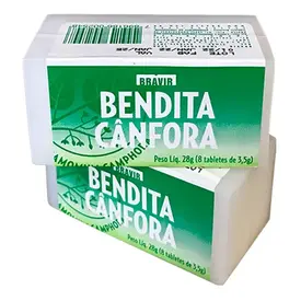 Bendita Cânfora Bravir 8 Tabletes