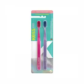 Escova Dental Kess Pro Extra Macia 2 Unidades
