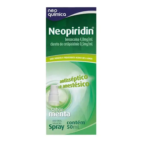 Neopiridin Spray - Sabor Menta com 50ml