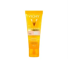 Protetor Solar Facial Vichy Idéal Soleil Clarify Cor Extra Clara FPS60 40g
