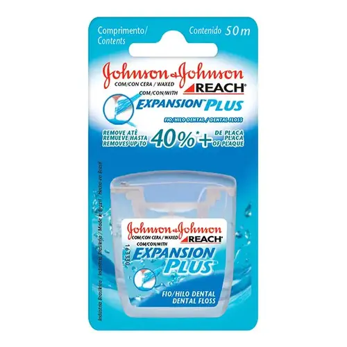 Fio Dental Johnson's Reach Expansion Plus 50 Metros
