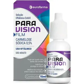 Colírio Paravision Film 0,5% Solução Oftálmica 15ml