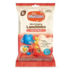 Snack Infantil de Arroz e Milho Mucilon Lanchinho Tomate 35g