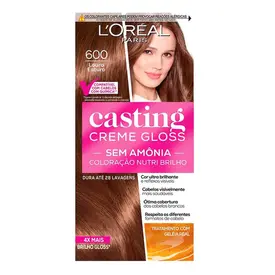 Tintura de Cabelo Casting Creme Gloss 600 Louro Escuro L'Oréal Paris 1 Unidade