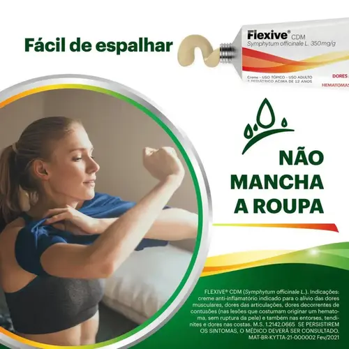 Flexive CDM 350mg/g - Creme com 50g
