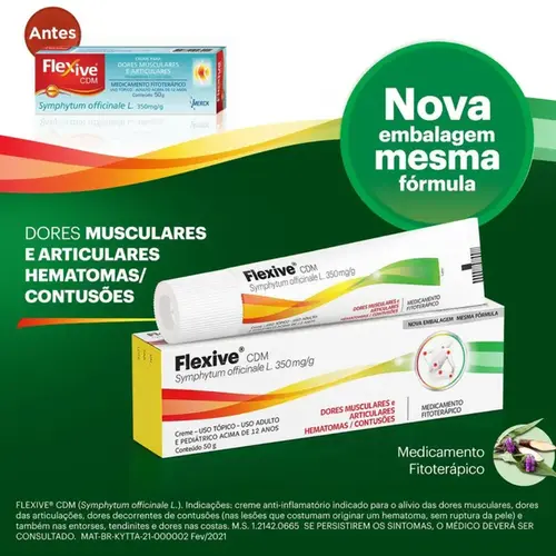 Flexive CDM 350mg/g - Creme com 50g