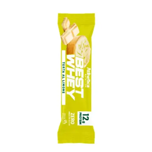 Barra de Proteína Atlhetica Nutrition Best Whey Bar Torta Al Limone 49g