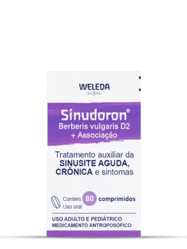 Sinudoron 80 Comprimidos - Weleda