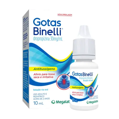 Gotas Binelli 30mg/ml - Gotas com 10ml