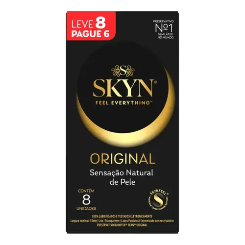 Preservativo Blowtex Skyn Original 8 unidades