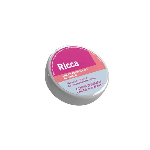 Lenco Ricca Removedor De Esmalte Com 32 Unidades Ref. 3703