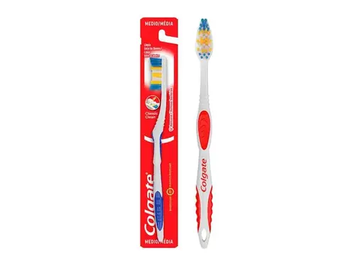 Escova Dental Colgate Classic Clean Média 1 Unidade