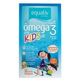 Ômega 3 Equaliv Kids 30 Cápsulas Mastigáveis