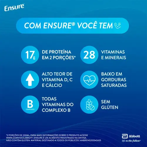 Ensure Sabor Morango 400g
