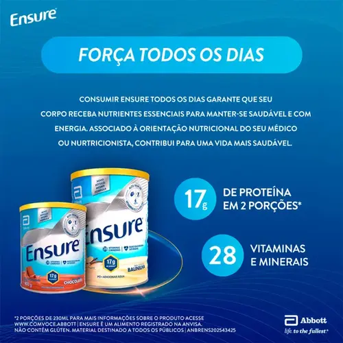 Ensure Sabor Morango 400g