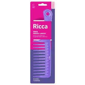 Pente de Cabelo dente Largo - 1 Unidade - Ricca
