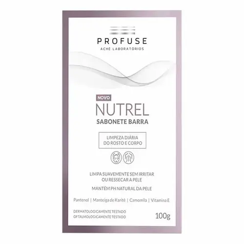 Sabonete em Barra Profuse Nutrel Rosto e Corpo 100g